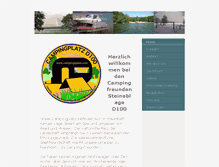 Tablet Screenshot of campingspass.com